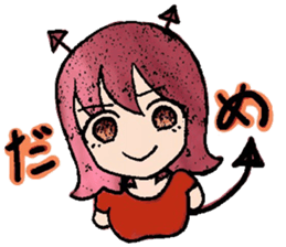 Tenshichan & Akumachan 2 sticker #9930831