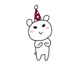 QQQ bear sticker #9931079