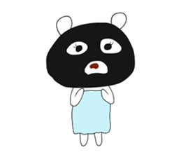 QQQ bear sticker #9931081