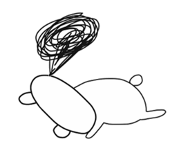 QQQ bear sticker #9931086