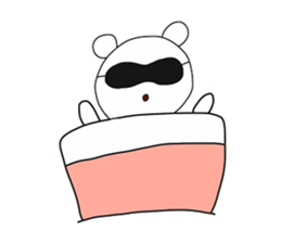 QQQ bear sticker #9931087