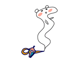 QQQ bear sticker #9931099