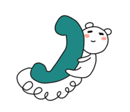 QQQ bear sticker #9931101