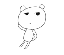 QQQ bear sticker #9931102