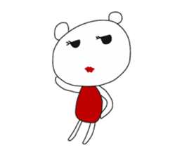 QQQ bear sticker #9931103