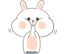 TuaGom : Puffy Bear & Rabbit 2 sticker #9931374