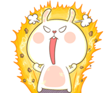 TuaGom : Puffy Bear & Rabbit 2 sticker #9931375