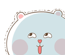 TuaGom : Puffy Bear & Rabbit 2 sticker #9931385