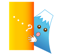 Lucky Japanese words and Mt. Fuji.2 sticker #9931676