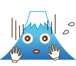 Lucky Japanese words and Mt. Fuji.2 sticker #9931689