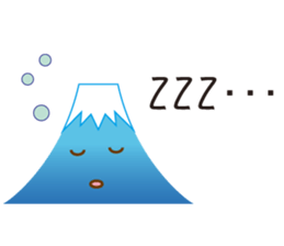 Lucky Japanese words and Mt. Fuji.2 sticker #9931711