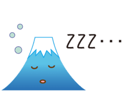 Lucky Japanese words and Mt. Fuji.2 sticker #9931711
