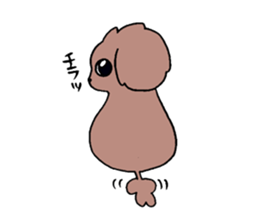 Toypoodles baby sticker #9931994