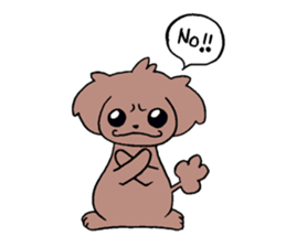 Toypoodles baby sticker #9932027