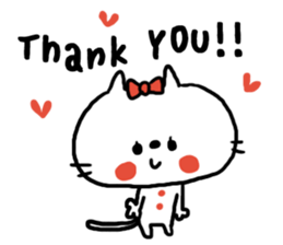 Charlotte of a cat sticker #9932113