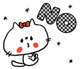 Charlotte of a cat sticker #9932117