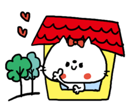 Charlotte of a cat sticker #9932119