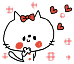 Charlotte of a cat sticker #9932121