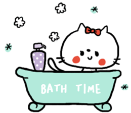 Charlotte of a cat sticker #9932124