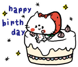 Charlotte of a cat sticker #9932127