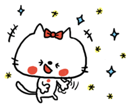 Charlotte of a cat sticker #9932132