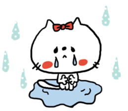 Charlotte of a cat sticker #9932134