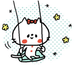 Charlotte of a cat sticker #9932143