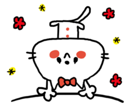 Charlotte of a cat sticker #9932144