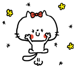 Charlotte of a cat sticker #9932145