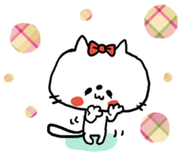 Charlotte of a cat sticker #9932148