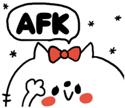 Charlotte of a cat sticker #9932150