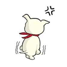 Wolf dog Kurekichi and friends sticker #9932180