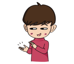 Happiness C sticker #9932388