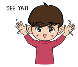 Happiness C sticker #9932420