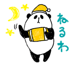 panda in kansai sticker #9932508