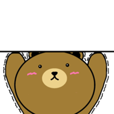 KUMAkun(older brother) sticker #9932519