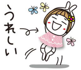 Bangs short girl vol.14 sticker #9932673