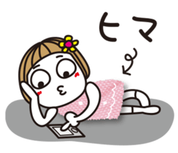 Bangs short girl vol.14 sticker #9932678