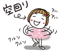 Bangs short girl vol.14 sticker #9932680