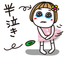 Bangs short girl vol.14 sticker #9932688