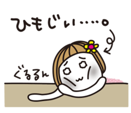 Bangs short girl vol.14 sticker #9932691