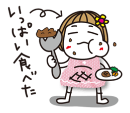 Bangs short girl vol.14 sticker #9932698