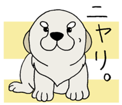 Golden Retriever baby. sticker #9933128