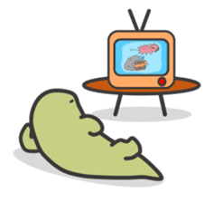 Cute extinct animals sticker #9933215