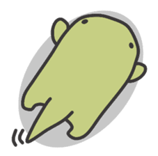 Cute extinct animals sticker #9933218