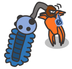 Cute extinct animals sticker #9933221