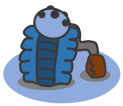 Cute extinct animals sticker #9933223