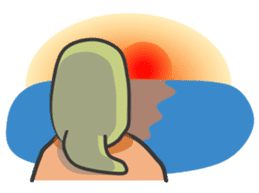 Cute extinct animals sticker #9933227