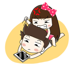 Momo&Joon Pyo 2 (EN) sticker #9933248