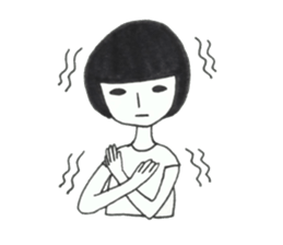 Miss Squeamish sticker #9933365